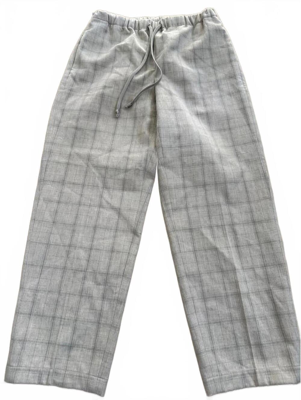 NEW Women’s Babaton Grey Plaid Jimmy Pants Sz Small